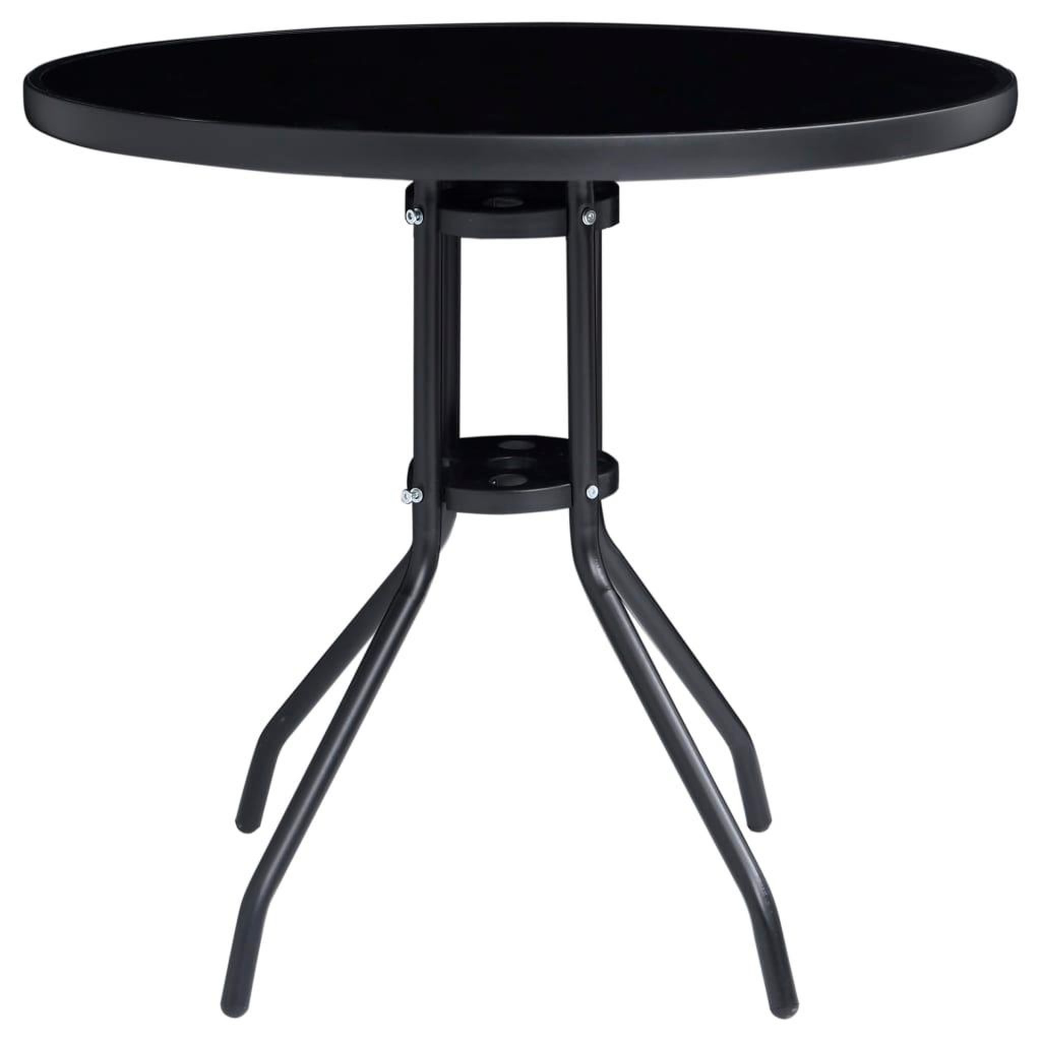 Voir la diapositive 3 : VIDAXL Ensemble de bistro 5 pcs noir et anthracite