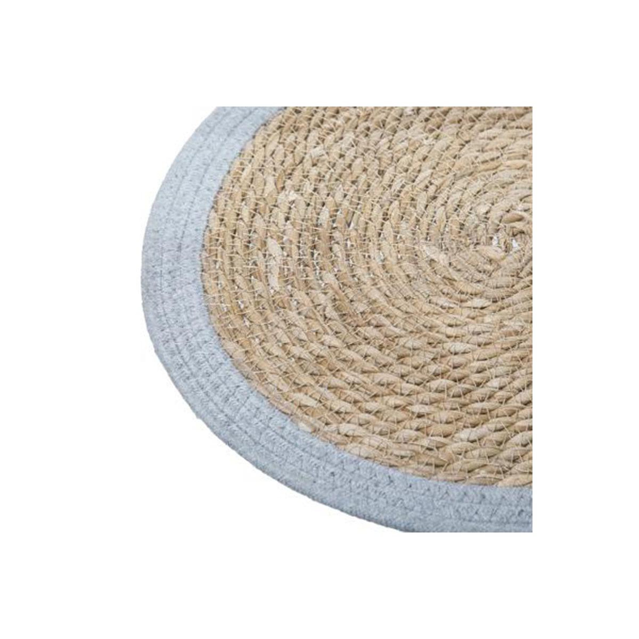 Voir la diapositive 2 : SECRET DE GOURMET Set de table déco  happy pop  38cm gris