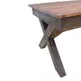 VIDAXL Table basse Bois de recuperation massif 110 x 60 x 45 cm