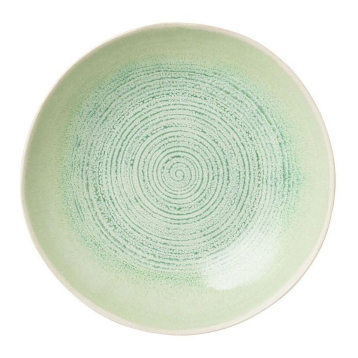Paris Prix Assiette Creuse en Porcelaine  Lara  25cm Vert