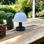 Voir la diapositive 6 : Lumisky Lot de 4 lampes de table solaire LUMINA Blanc Plastique H13.5 cm