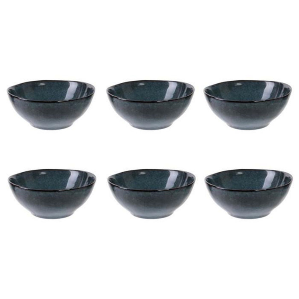 Paris Prix Lot de 6 Coupelles Design  Au Grès du Temps  35cl Bleu