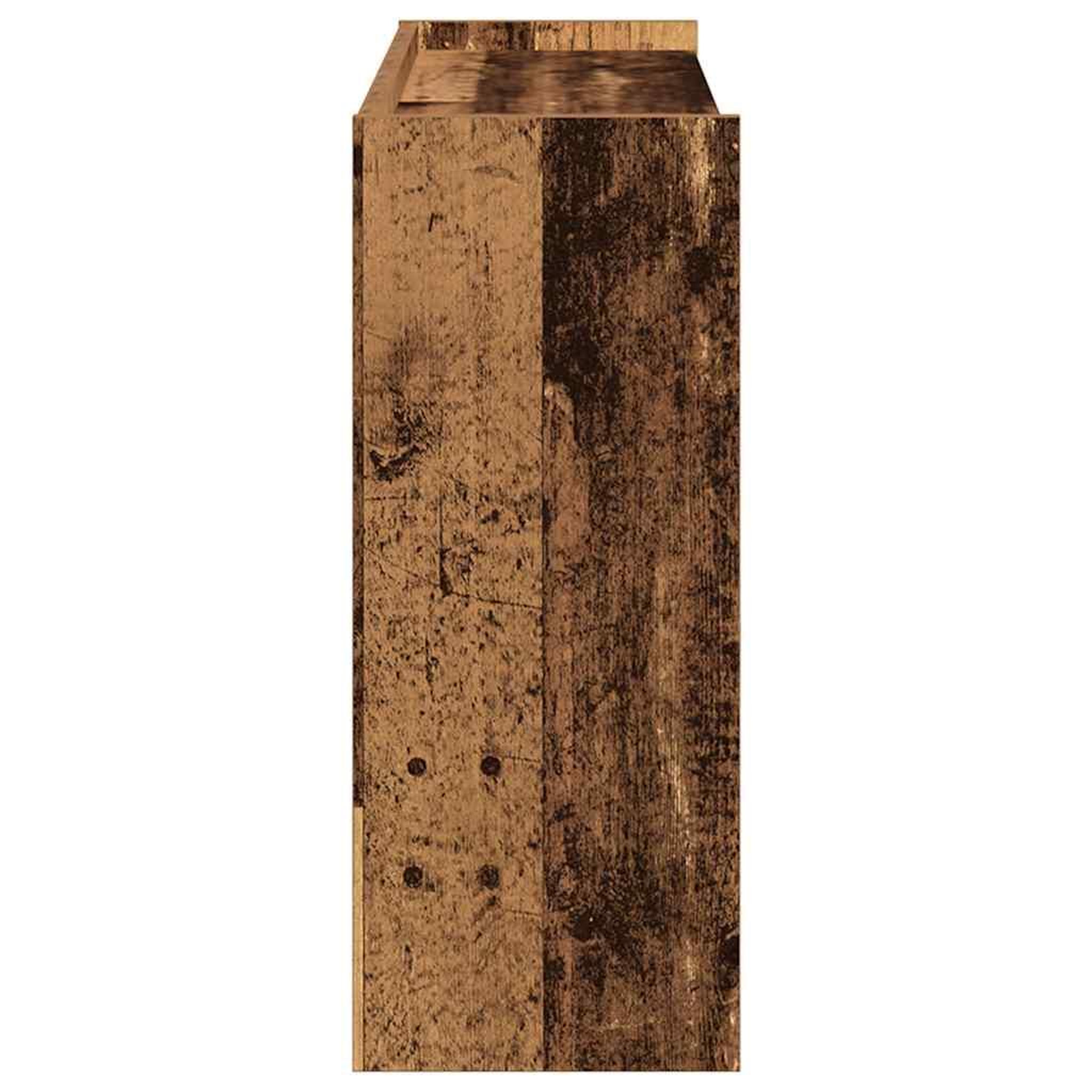 Voir la diapositive 5 : VIDAXL Etagere a chaussures vieux bois 80x25x62 cm bois d'ingenierie