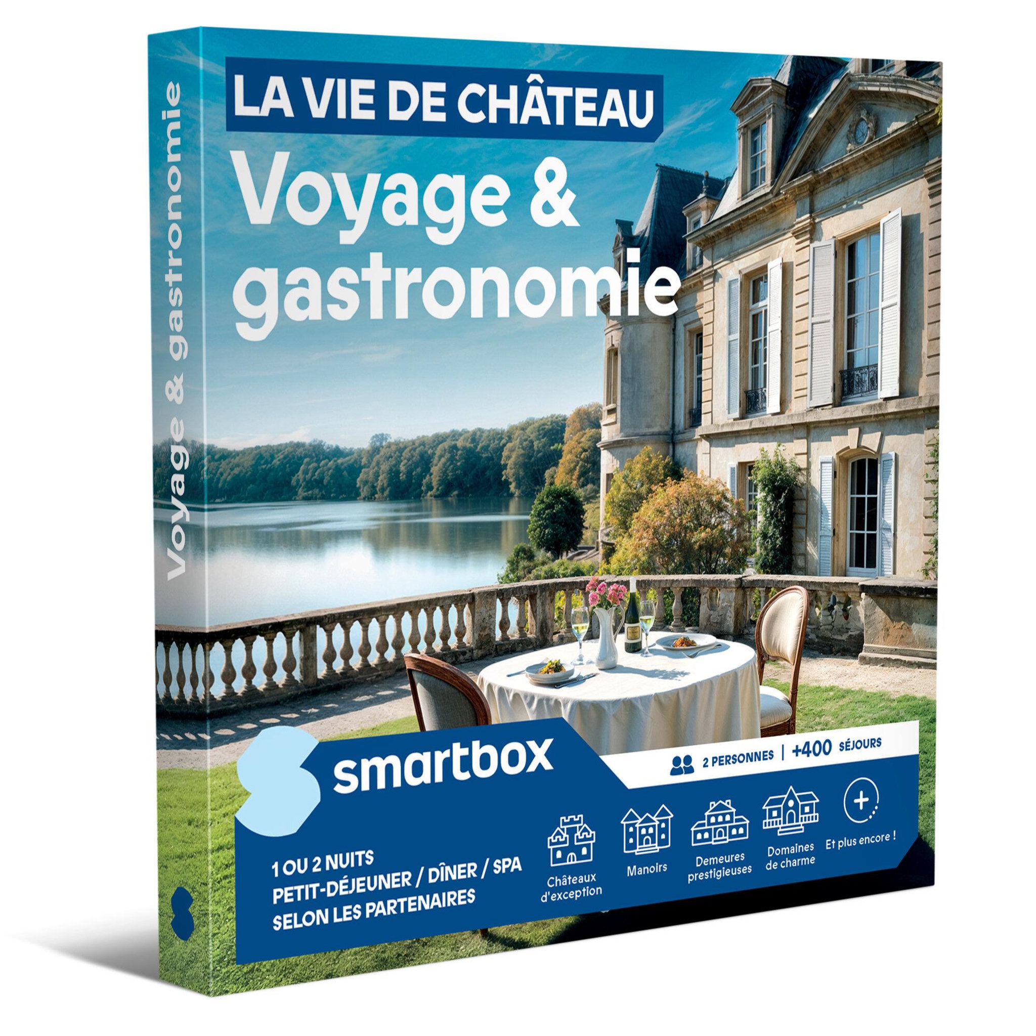 Voir la diapositive 1 : Smartbox La vie de château - Voyage & gastronomie - Coffret Cadeau Séjour