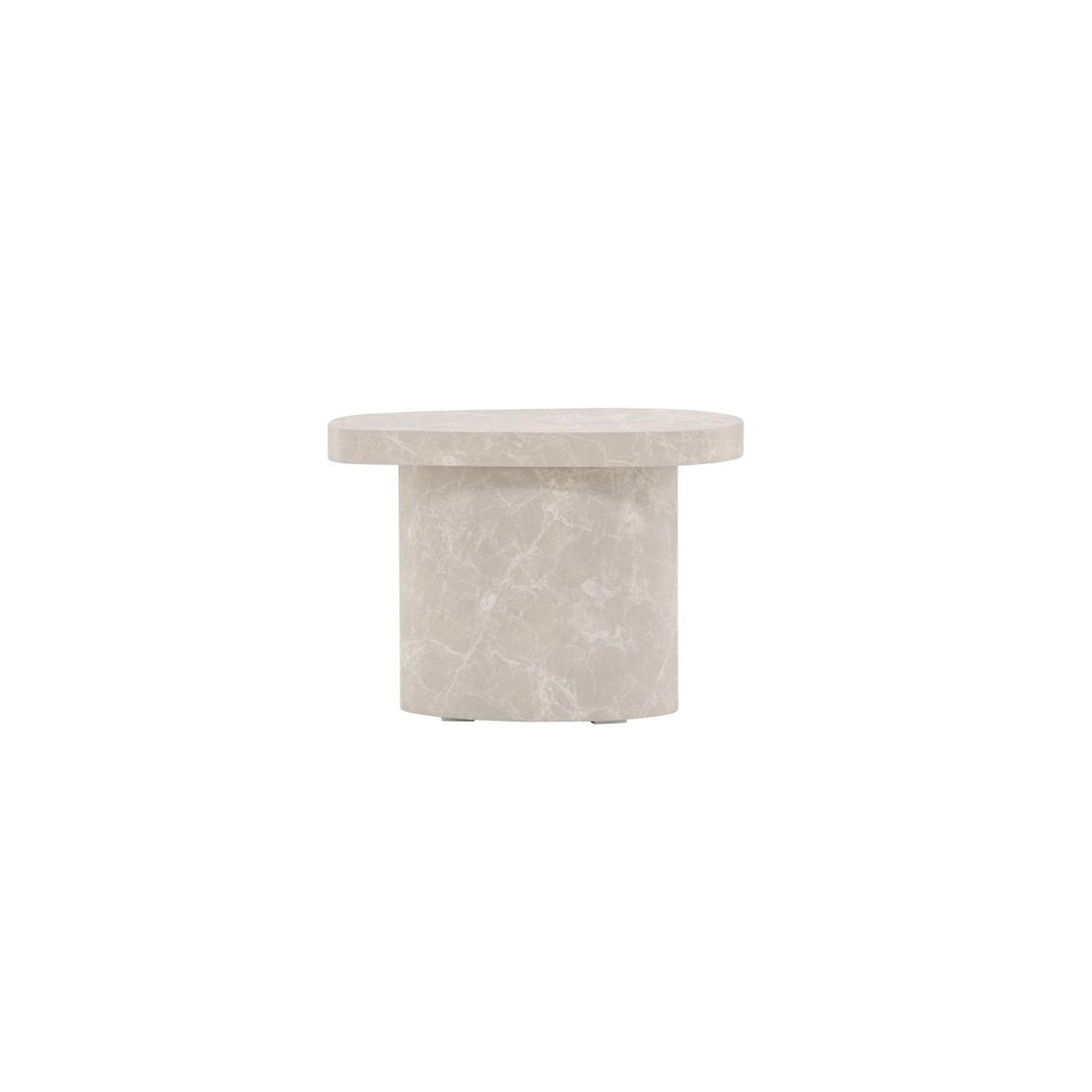 Voir la diapositive 6 : Paris Prix Table d'appoint design  bastad  50cm gris clair