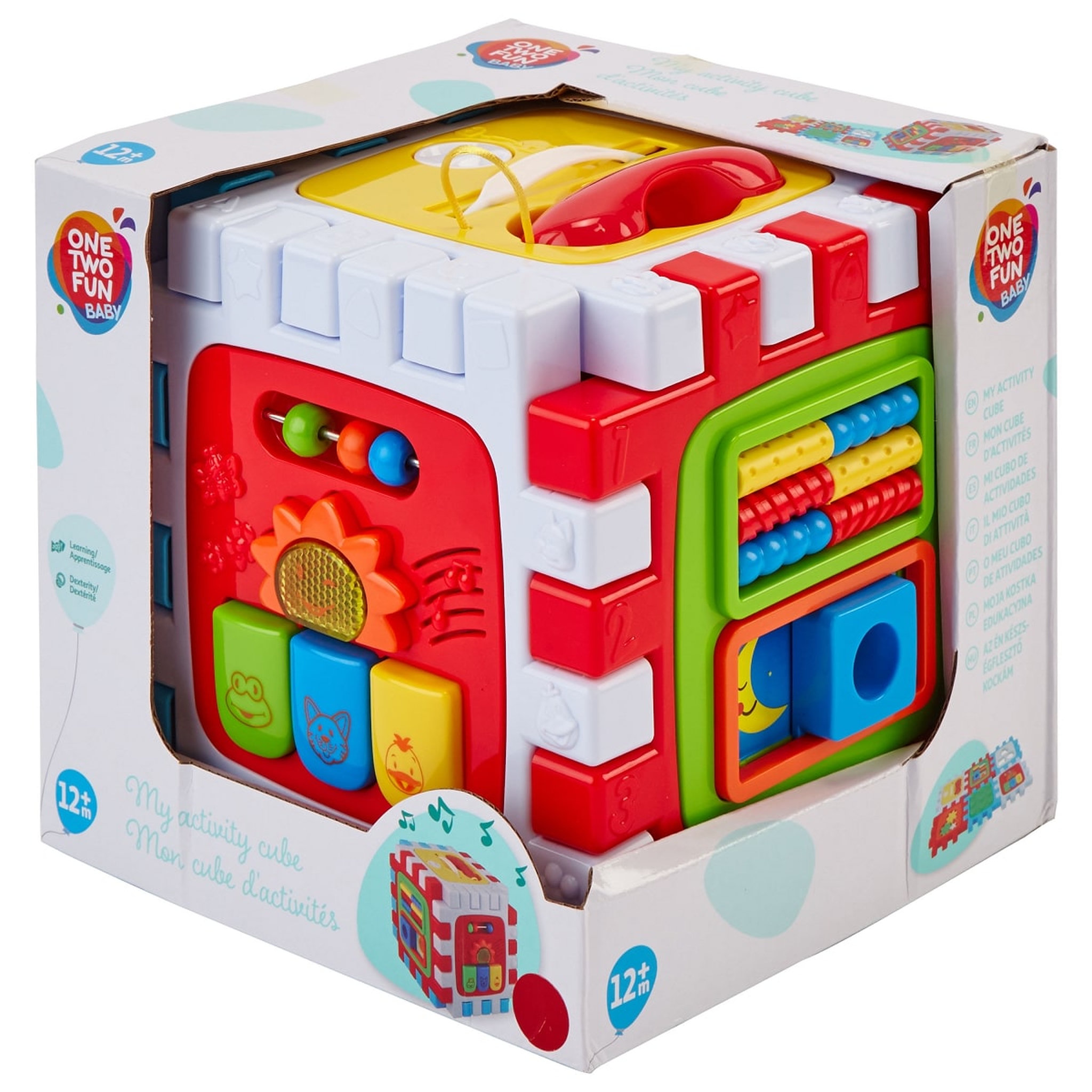 Voir la diapositive 2 : One Two Fun Mon cube activités sons et lumières 