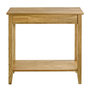 Voir la diapositive 3 : Paris Prix Console en Bois Avec Tiroir  Mani  75cm Chêne