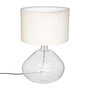 Voir la diapositive 1 : ATMOSPHERA Lampe à Poser Design  Melly  56cm Transparent