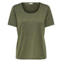 Voir la diapositive 1 : JACQUELINE DE YONG T-Shirt Kaki Femme JDY Flora