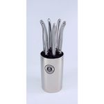 LAGUIOLE PRODUCTION Bloc couteaux Argent 6 couteaux