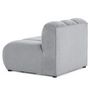 Voir la diapositive 6 : LISA DESIGN Debbie - module d'assise sans accoudoirs en tissu texturé