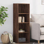 VIDAXL Buffet haut chene marron 40x41x124 cm bois d'ingenierie