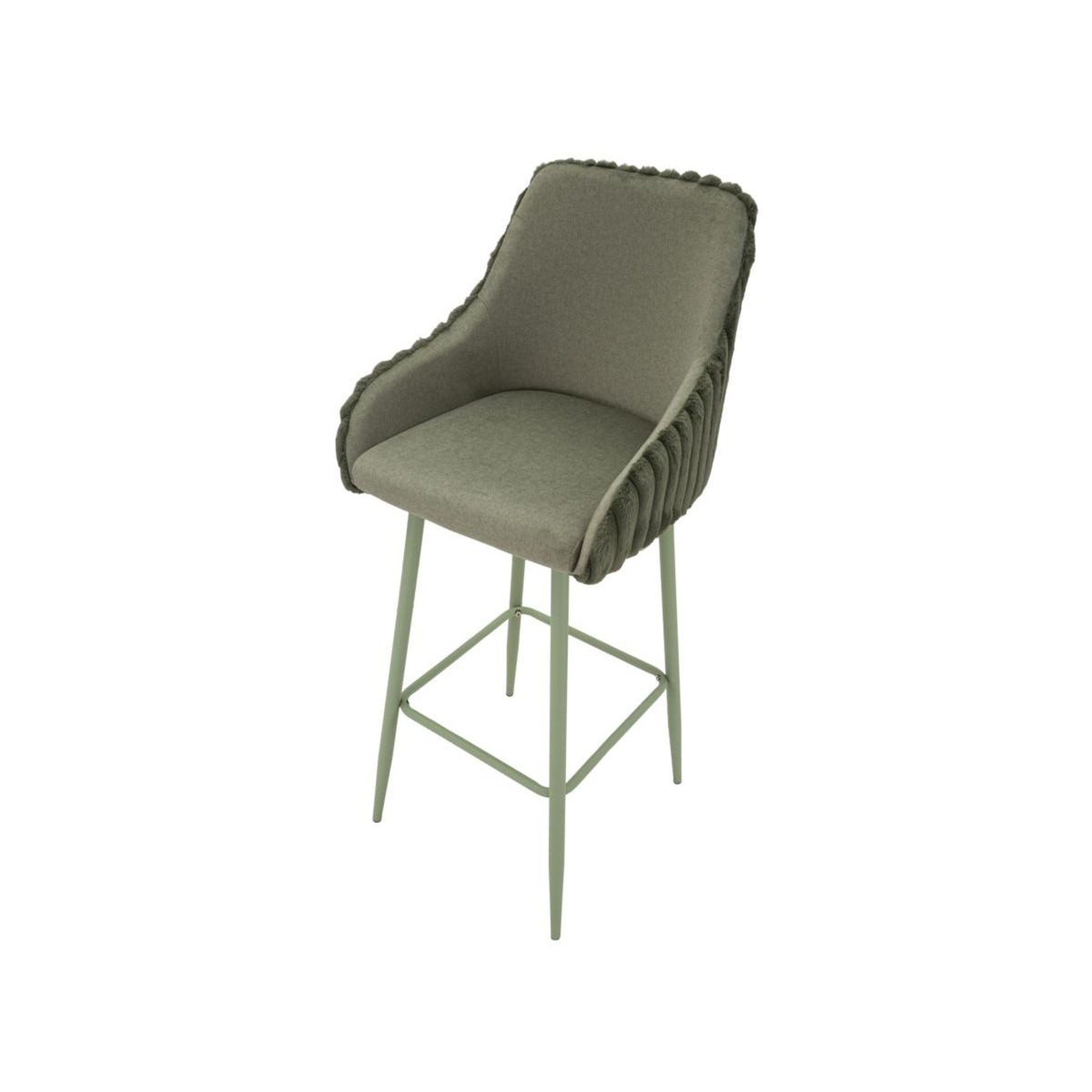 Voir la diapositive 6 : Paris Prix Lot de 2 chaises de bar  alaska  111cm vert