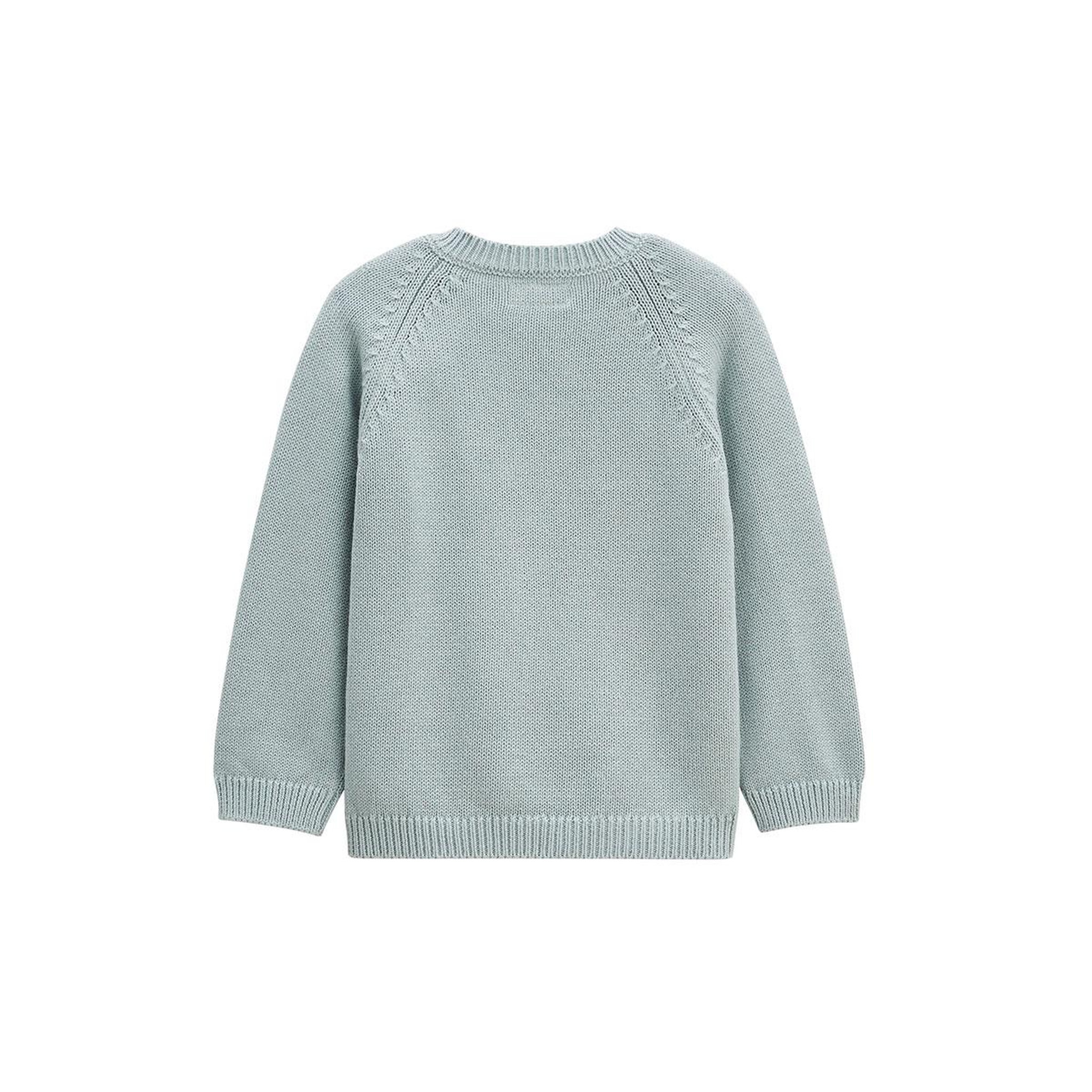 Voir la diapositive 2 : Petit Béguin Pull enfant en tricot Oscar