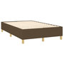 Voir la diapositive 4 : VIDAXL Cadre de lit sans matelas marron fonce 120x200 cm tissu