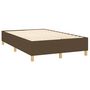 Voir la diapositive 4 : VIDAXL Cadre de lit sans matelas marron fonce 120x200 cm tissu