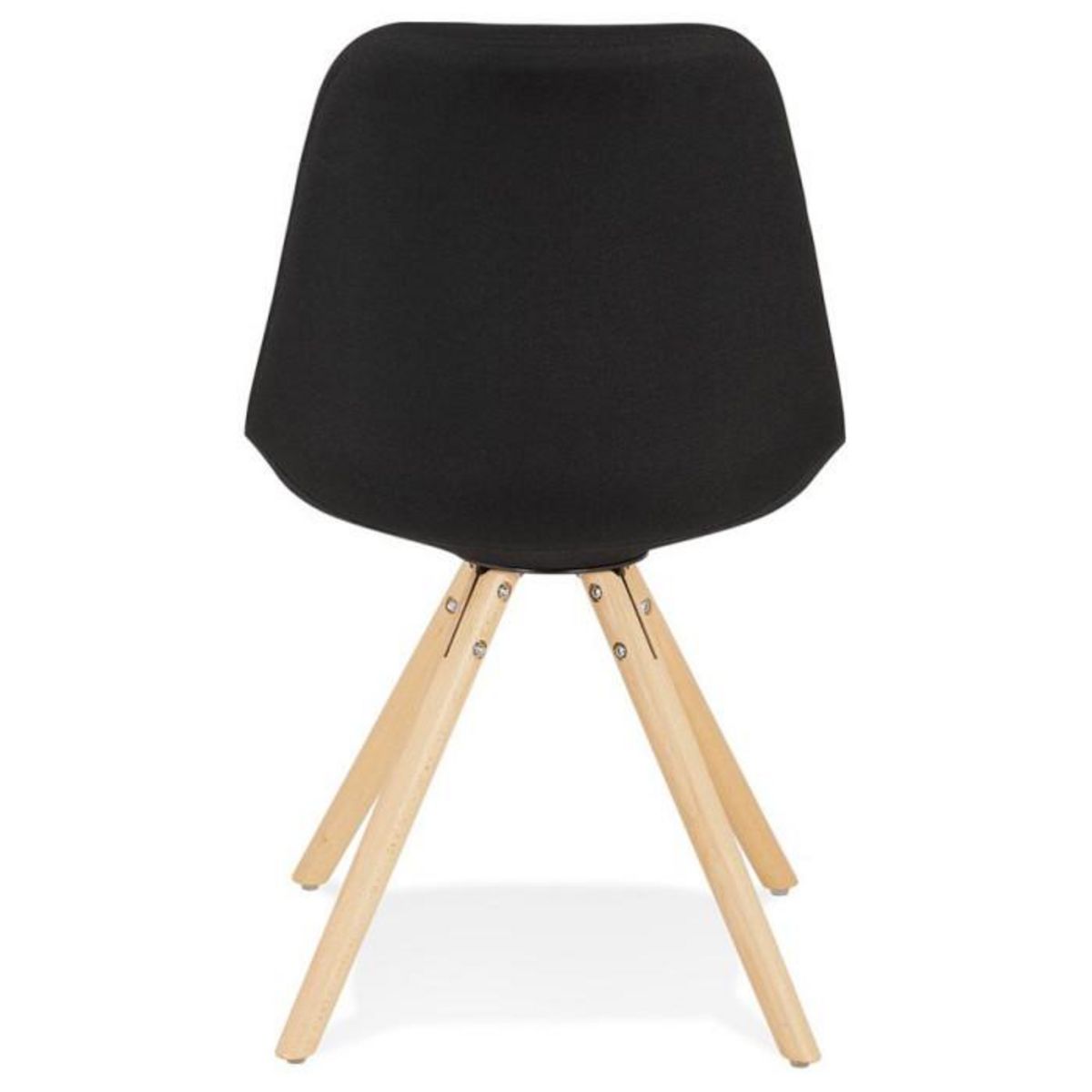 Paris Prix Chaise Scandinave  Lademo  82cm Noir & Naturel