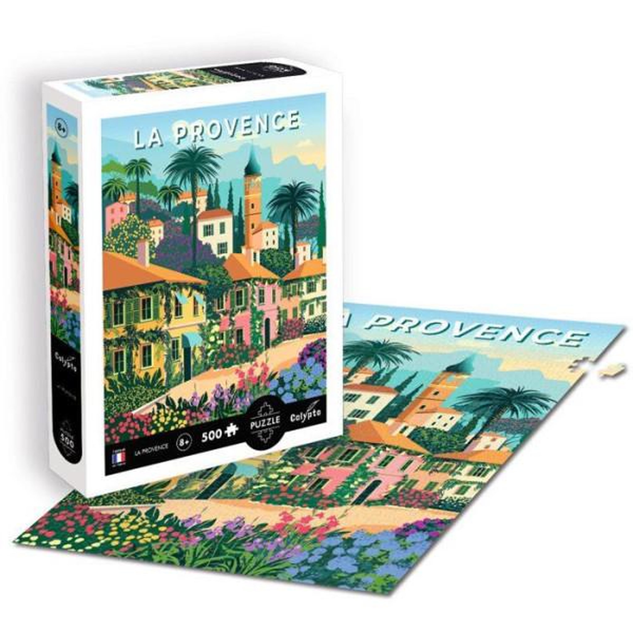 Voir la diapositive 2 : Sentosphere Puzzle SentoSphère La Provence 500 pièces