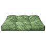 Voir la diapositive 5 : VIDAXL Coussin de palette motif de feuilles 80x80x12 cm tissu