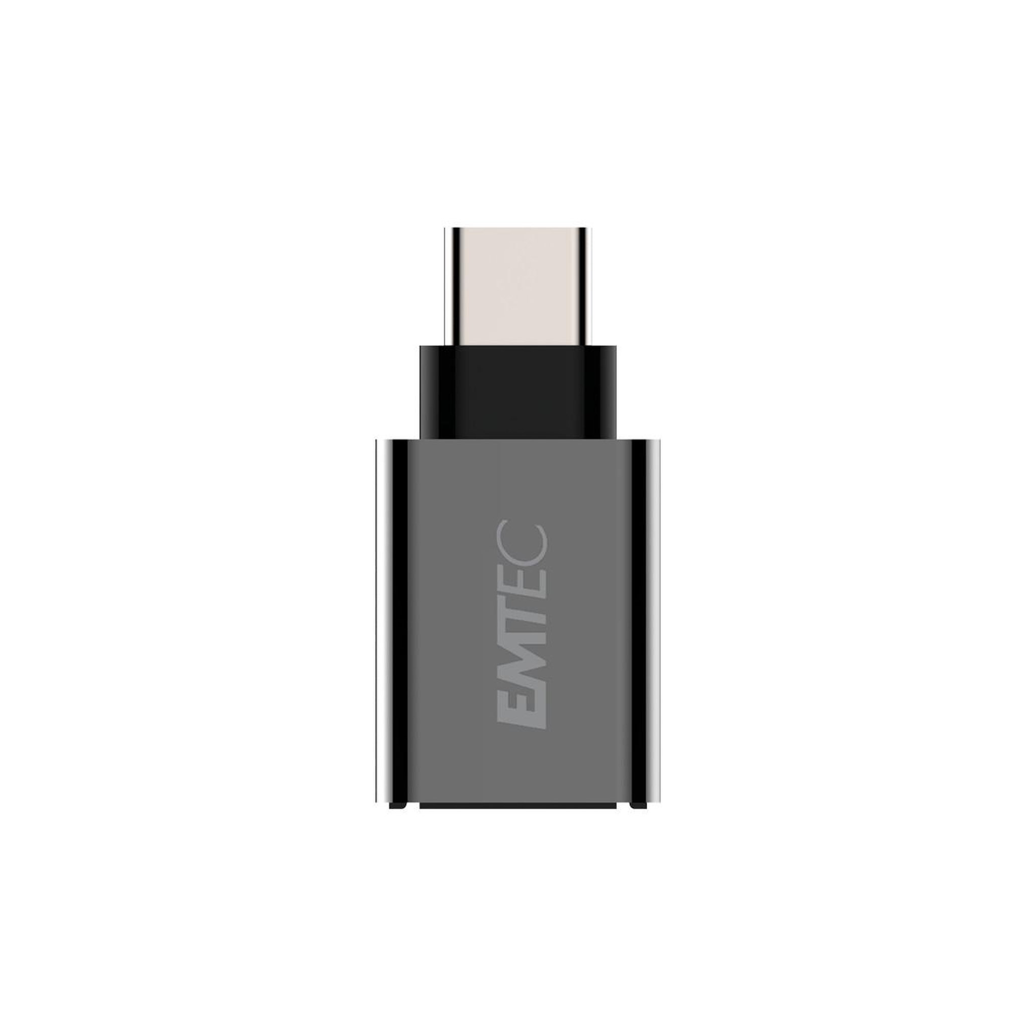 Voir la diapositive 3 : EMTEC Emtec T600 USB 3.0 USB-C Noir