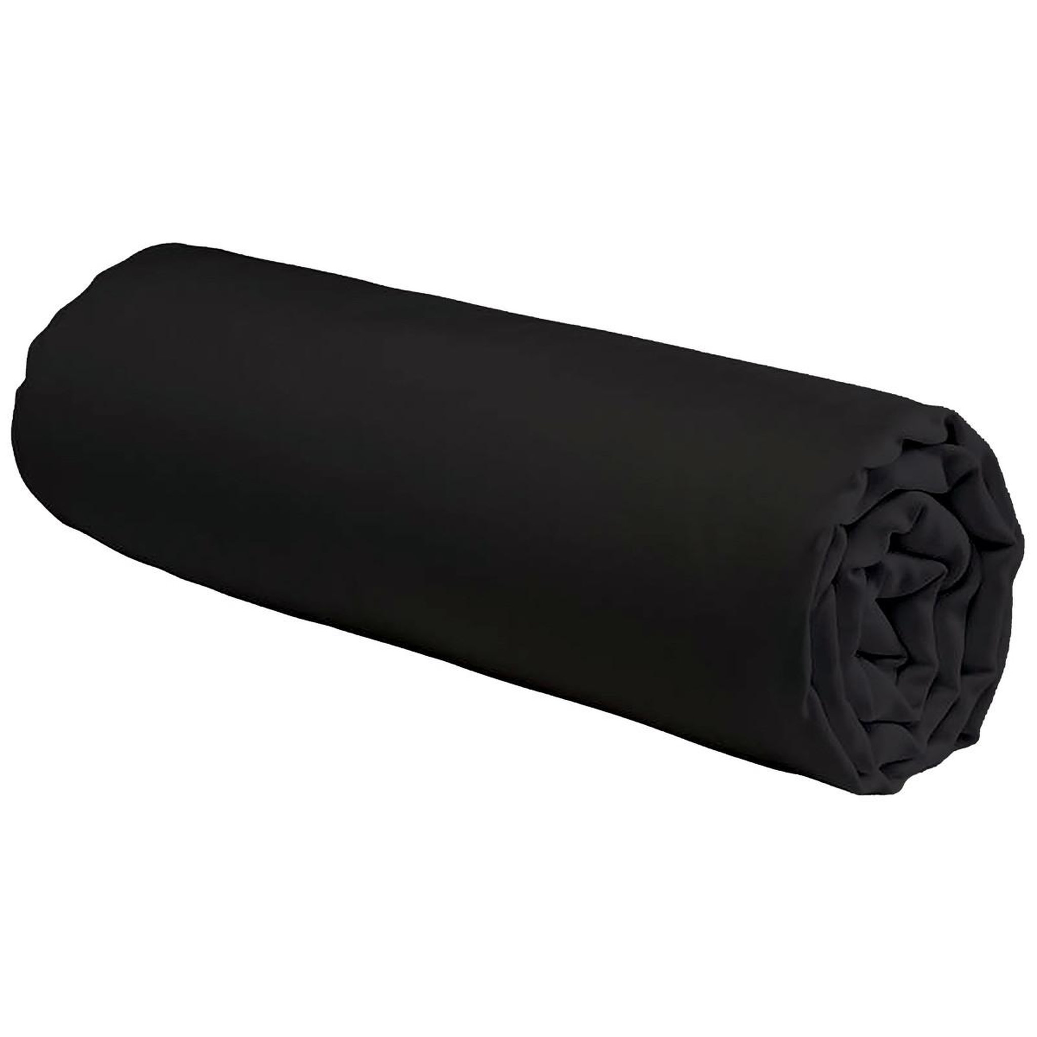 Voir la diapositive 2 : FUTURE HOME Drap housse en coton 57 fils uni bonnet 25cm