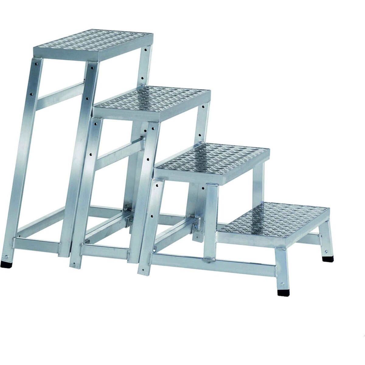 Centaure Marchepied industriel modulaire MODULO STEP 4 marches - hauteur de travail 2,80m