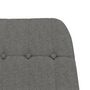 Voir la diapositive 6 : VIDAXL Chaise à bascule Gris clair Tissu