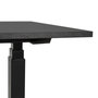 Voir la diapositive 6 : Paris Prix Bureau Design Réglable  Électrique  140cm Noir
