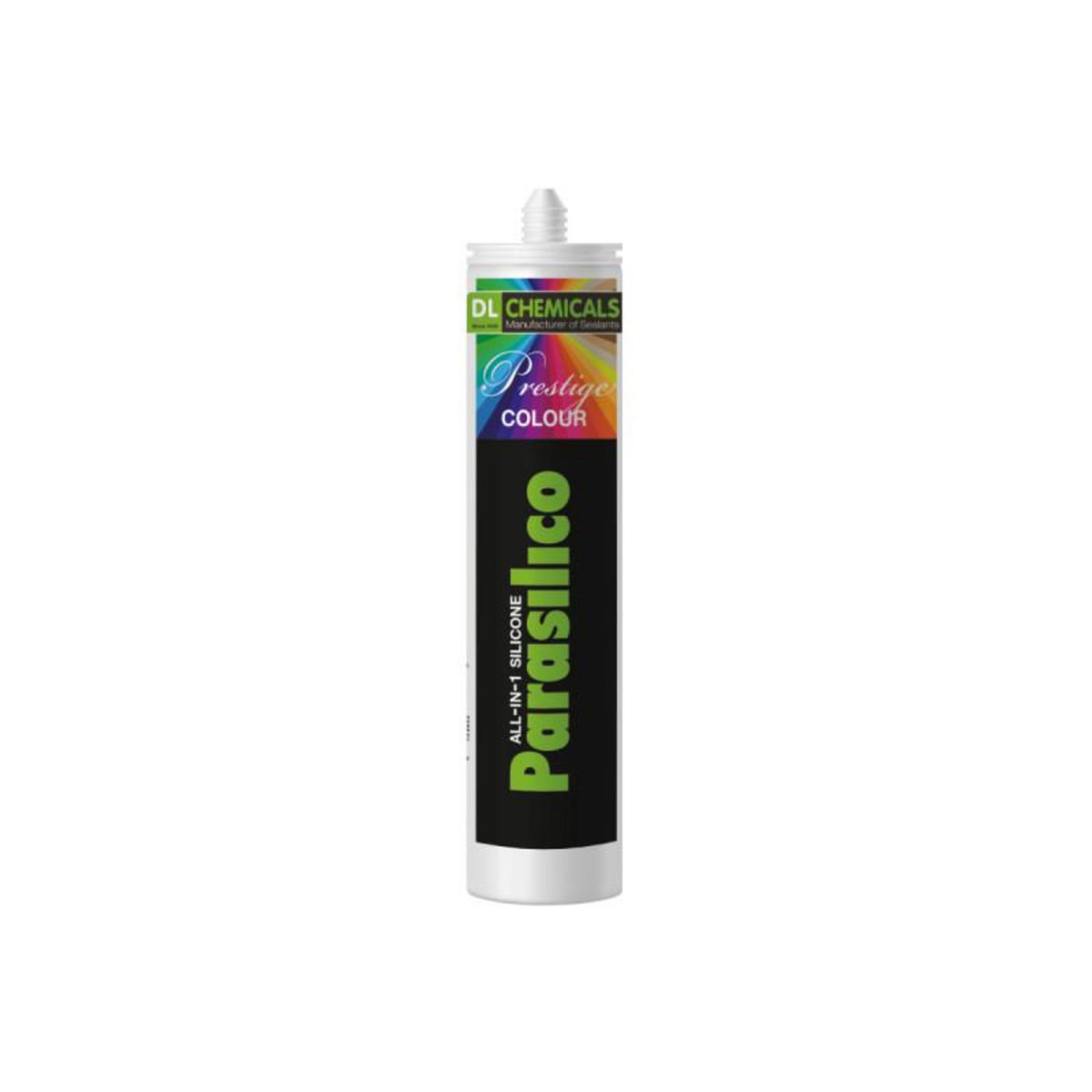 DL Chemicals Mastic silicone Parasilico DL CHEMICALS Prestige Colour - Ocre - RAL 8001 - 300ml