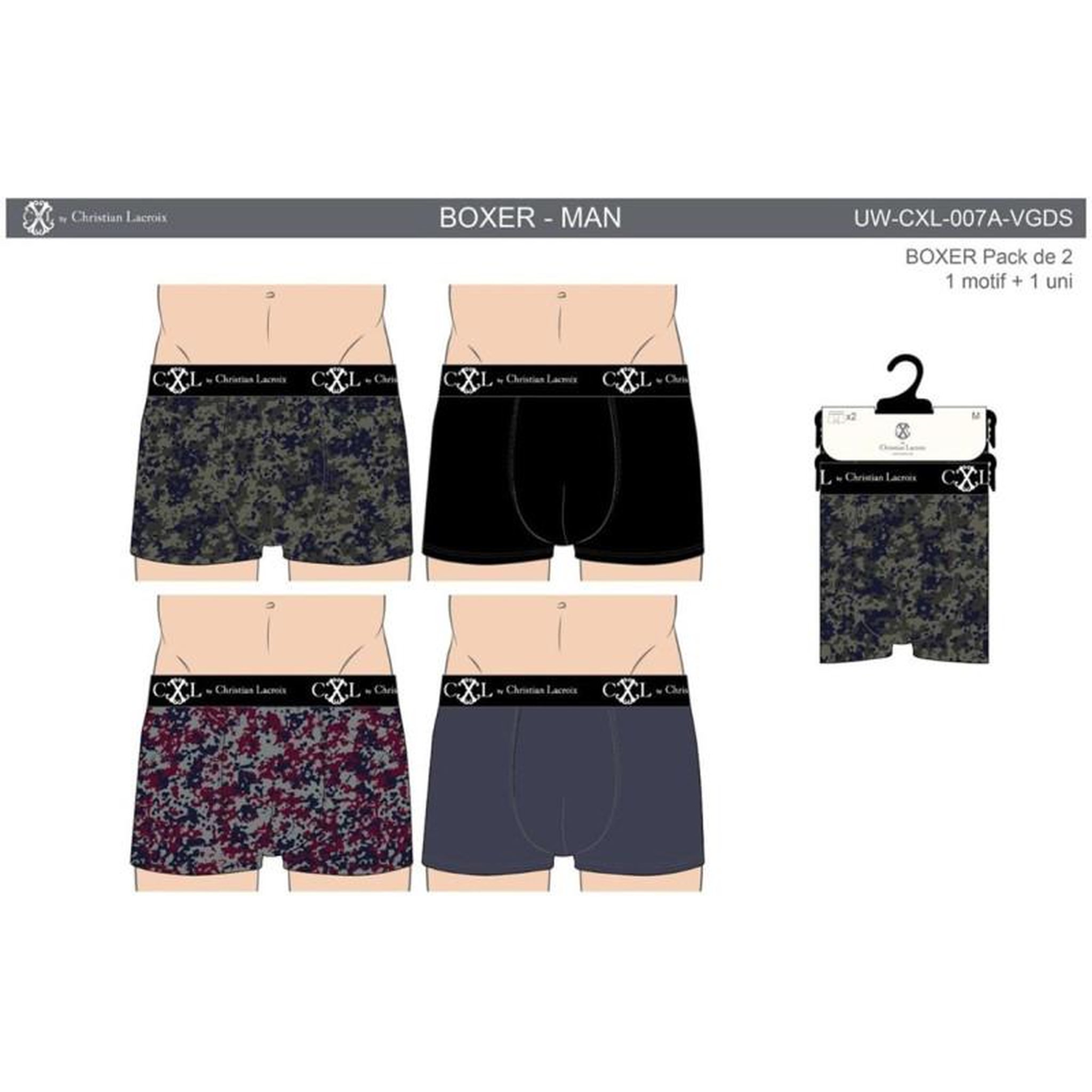 Voir la diapositive 4 : Christian Lacroix Boxer CXL By LACROIX