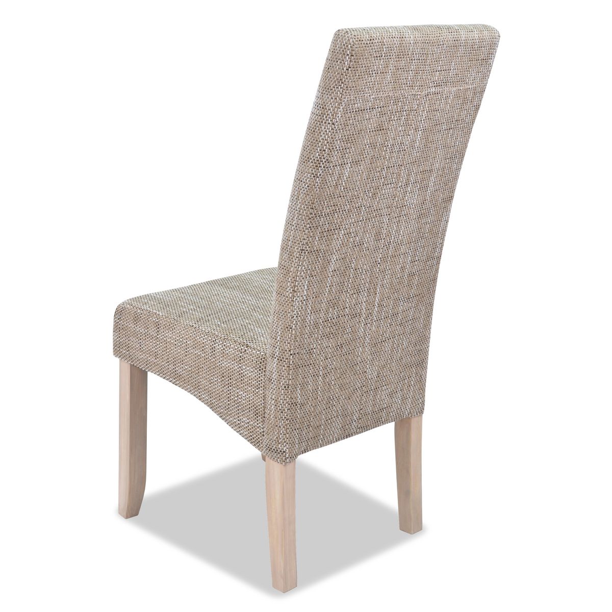 Lot de 2 chaises SAGA pieds bois massif