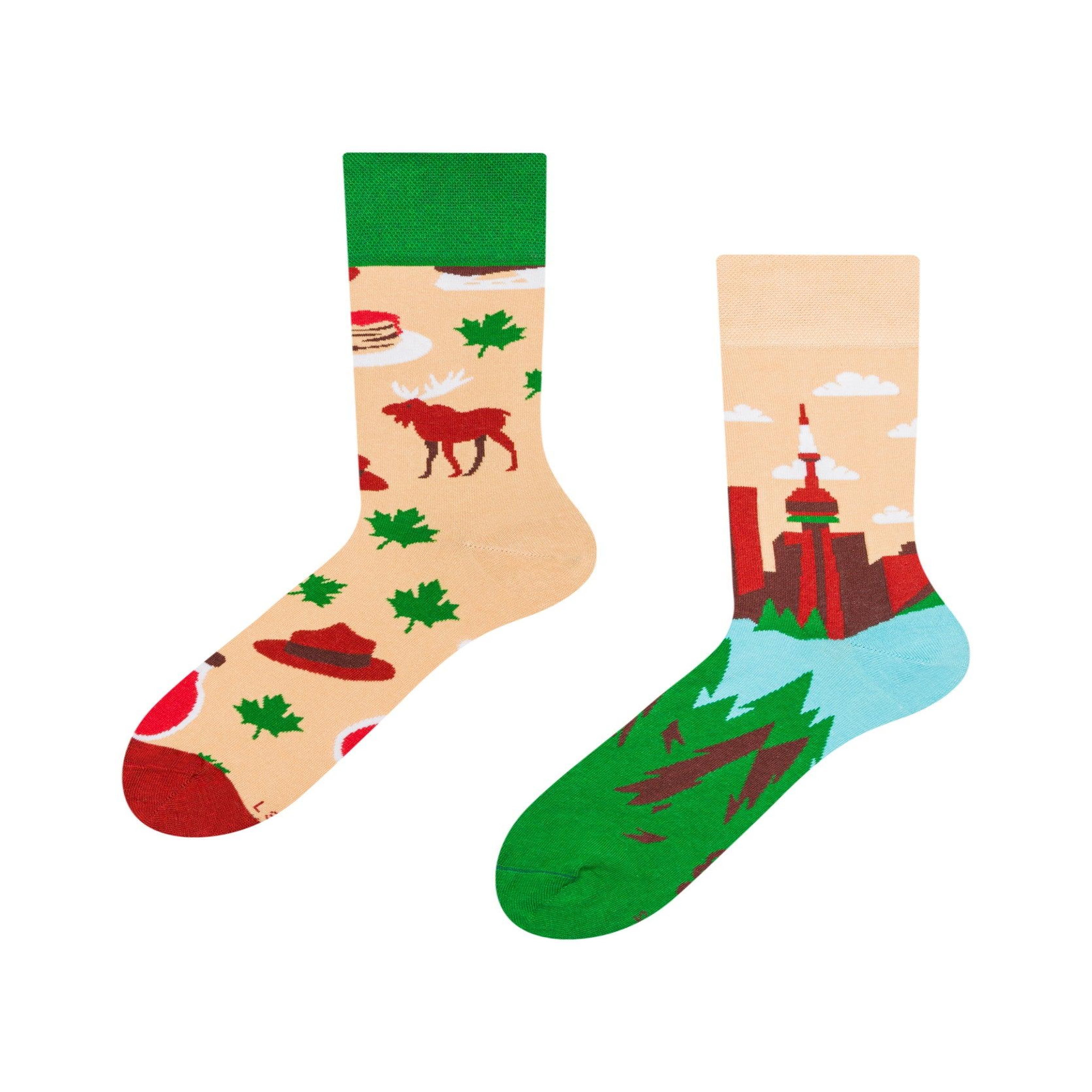 DEDOLES Chaussettes dedoles canada. Coloris disponibles : Multicolore