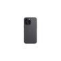 Voir la diapositive 4 : APPLE Coque iPhone 15 Pro Max MagSafe tissu fin Noir