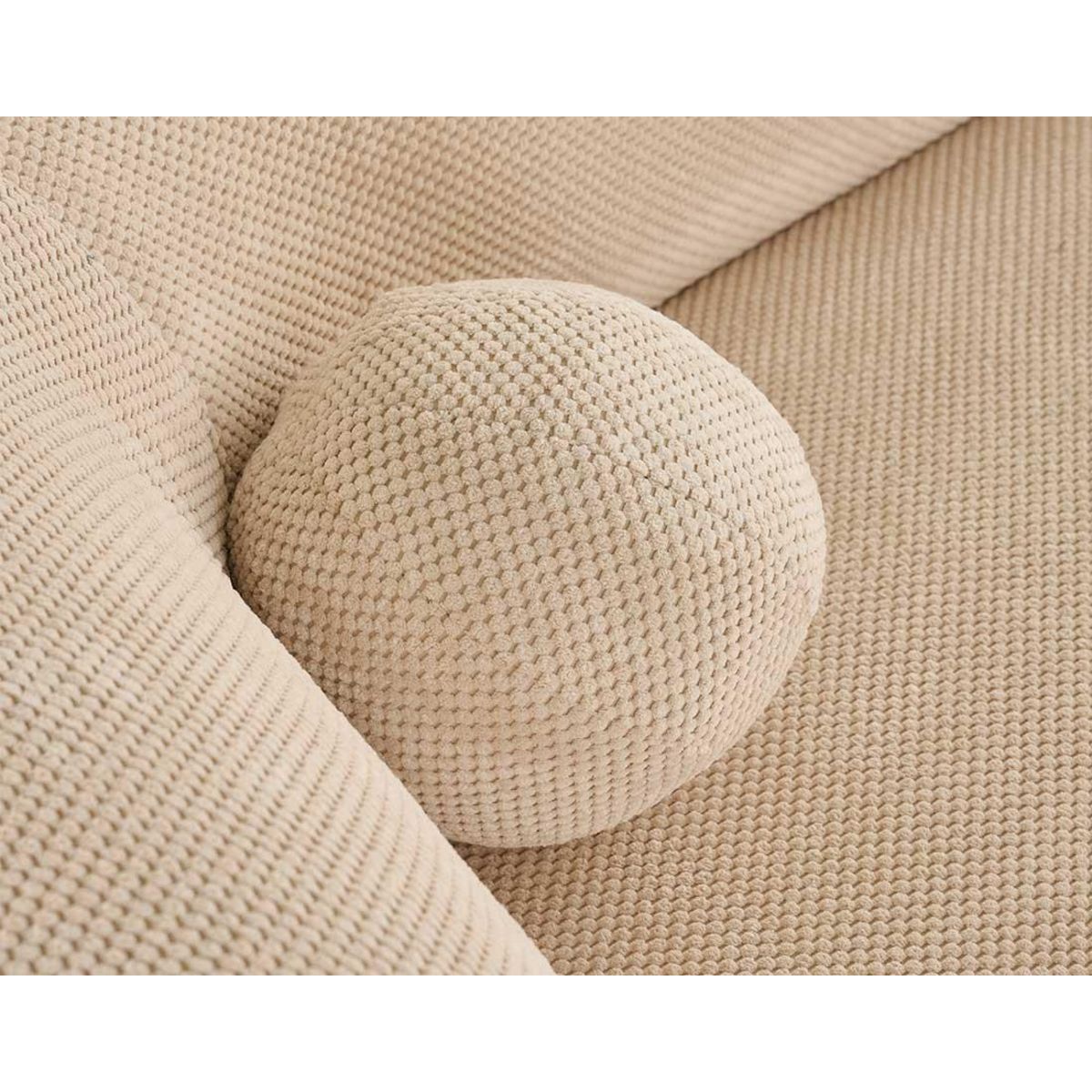 LISA DESIGN Charles - canapé d'angle gauche 4 places en velours texturé