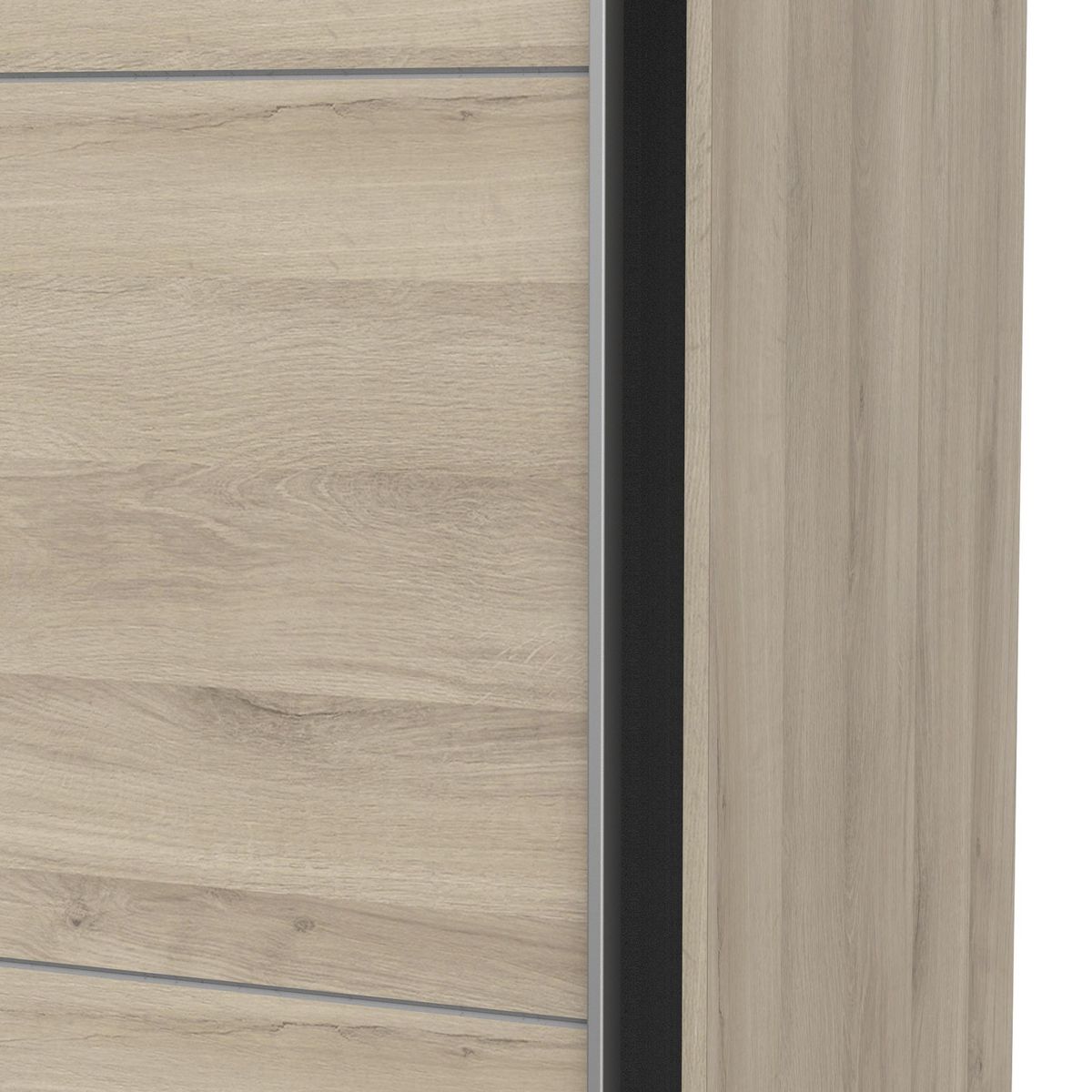Armoire 2 portes coulissantes L200 cm THIBAULT