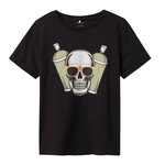 NAME IT T-shirt Noir Garçon Name It Tantan. Coloris disponibles : Noir