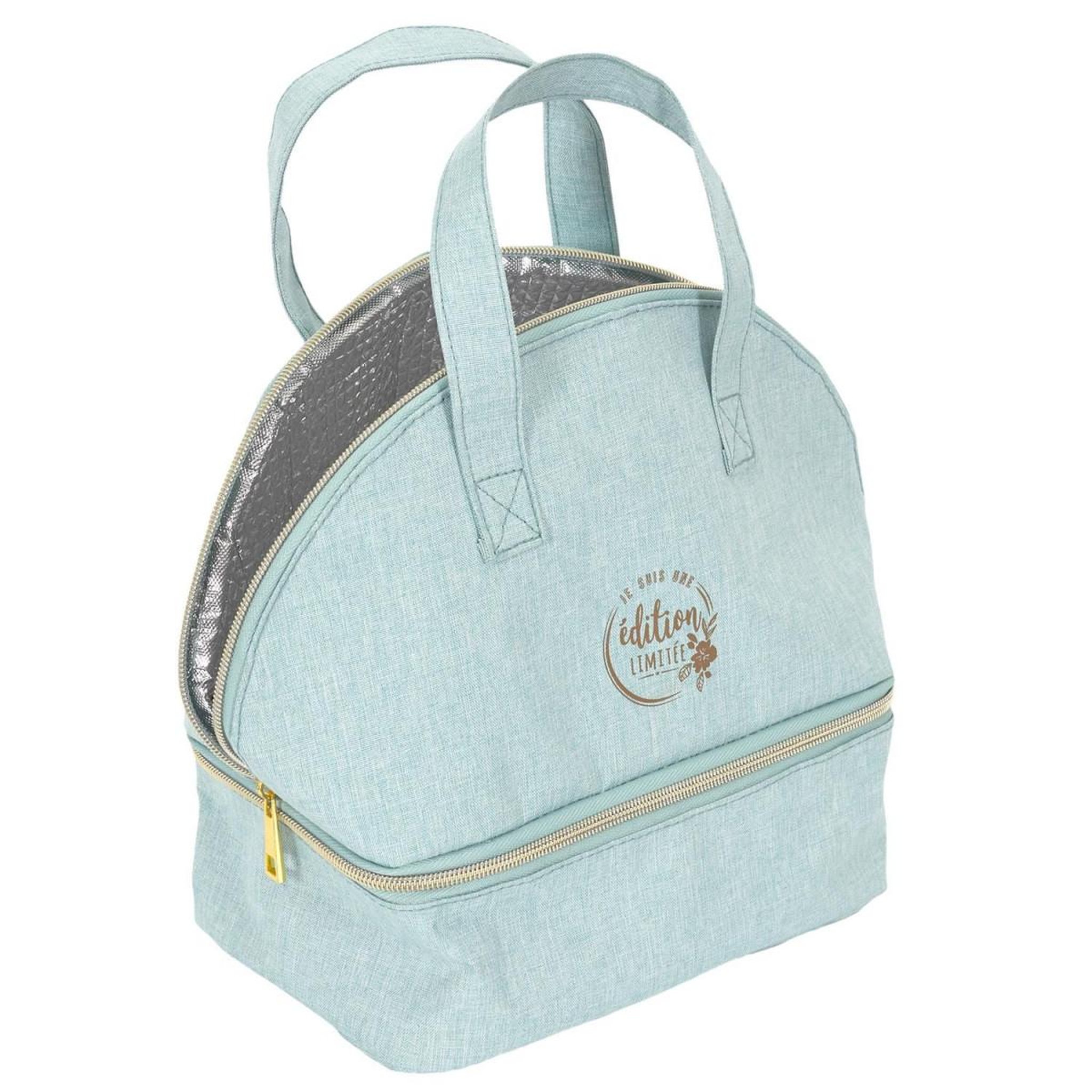 Voir la diapositive 3 : COOK CONCEPT Sac Fraîcheur 2 Compartiments  Lady Boss  27cm Bleu
