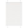 Voir la diapositive 4 : VIDAXL Store plisse blanc 90x100 cm largeur du tissu 89,4 cm polyester