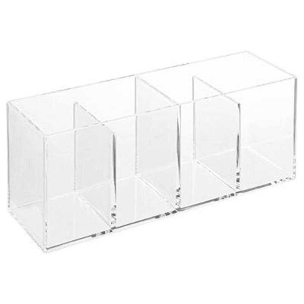  Organiseur 4 Compartiments  Selena  22cm Transparent