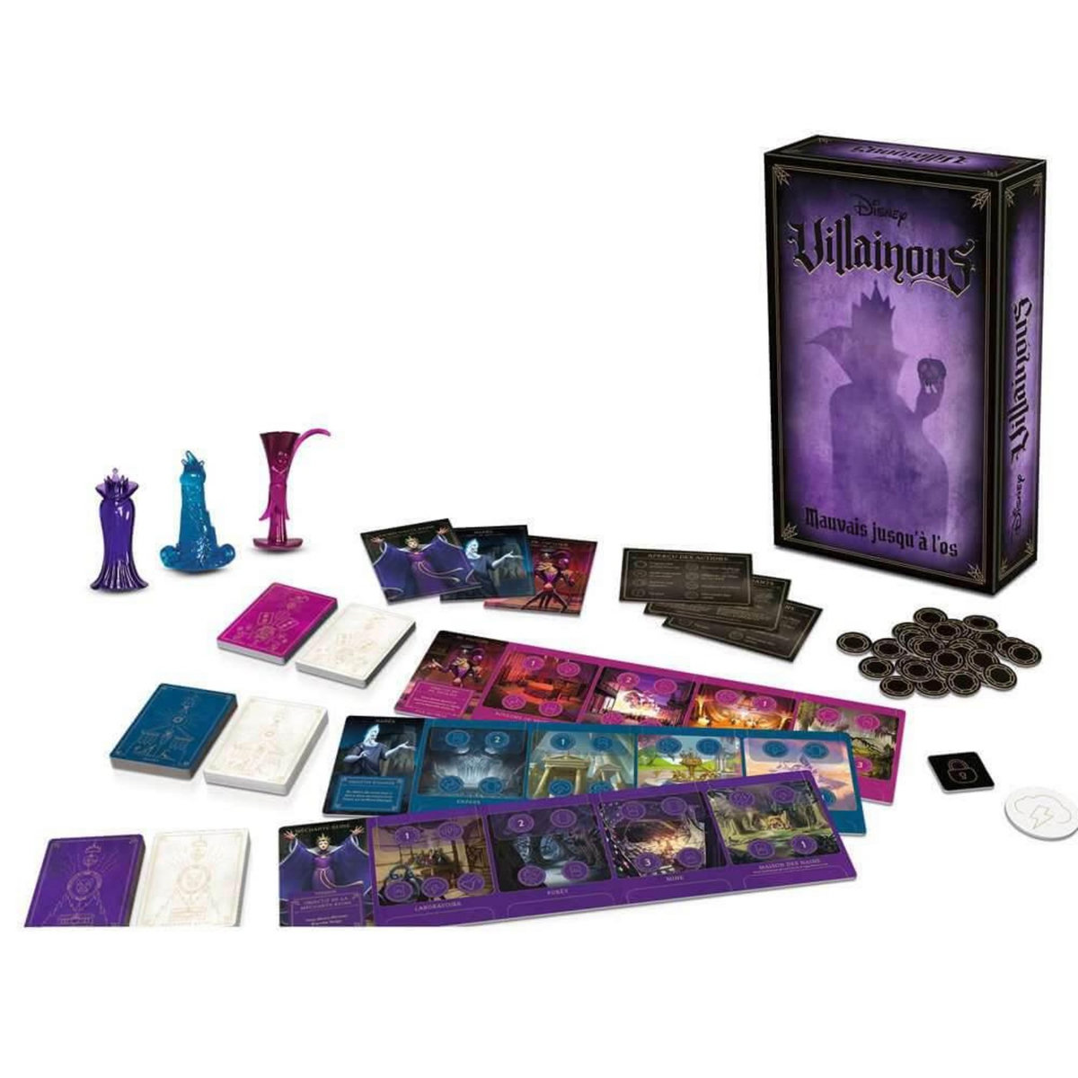 RAVENSBURGER PAPET DISNEY VILLAINOUS-EXTENSION 1- MAUVAIS JUSQU'À L'OS, Papeterie Papeterie