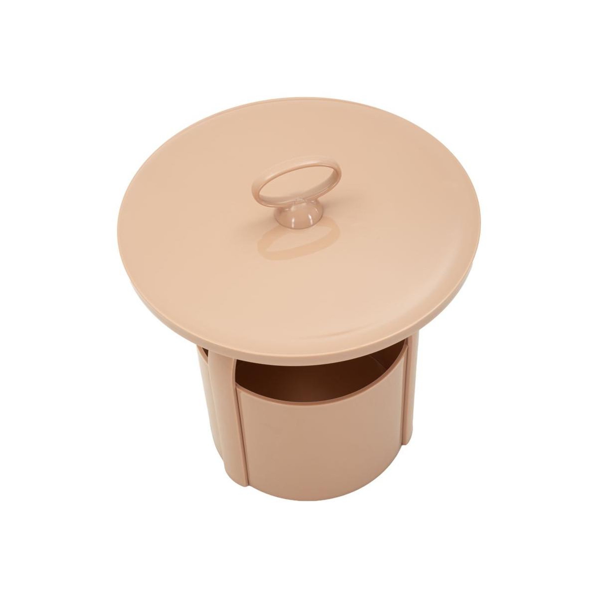 Voir la diapositive 2 : Paris Prix Table d'appoint design  iris  44cm rose