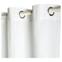 Voir la diapositive 2 : TODAY Rideau à oeillets en coton 140x250 cm