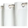 Voir la diapositive 2 : TODAY Rideau à oeillets en coton 140x250 cm