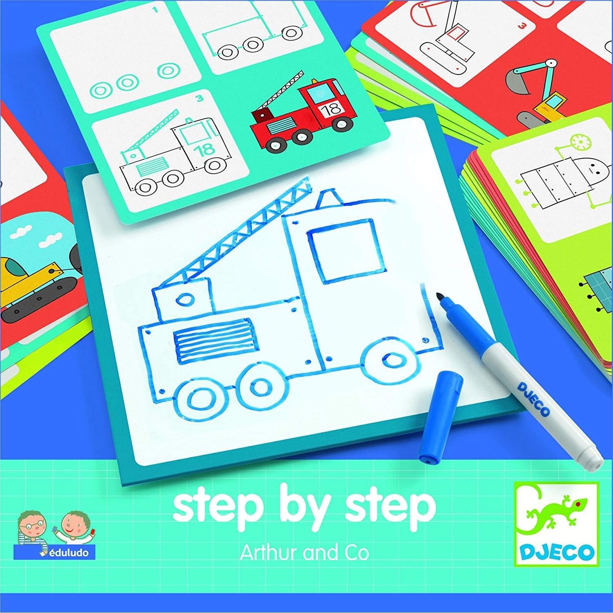 Voir la diapositive 2 : Djeco Step by step arthur and co