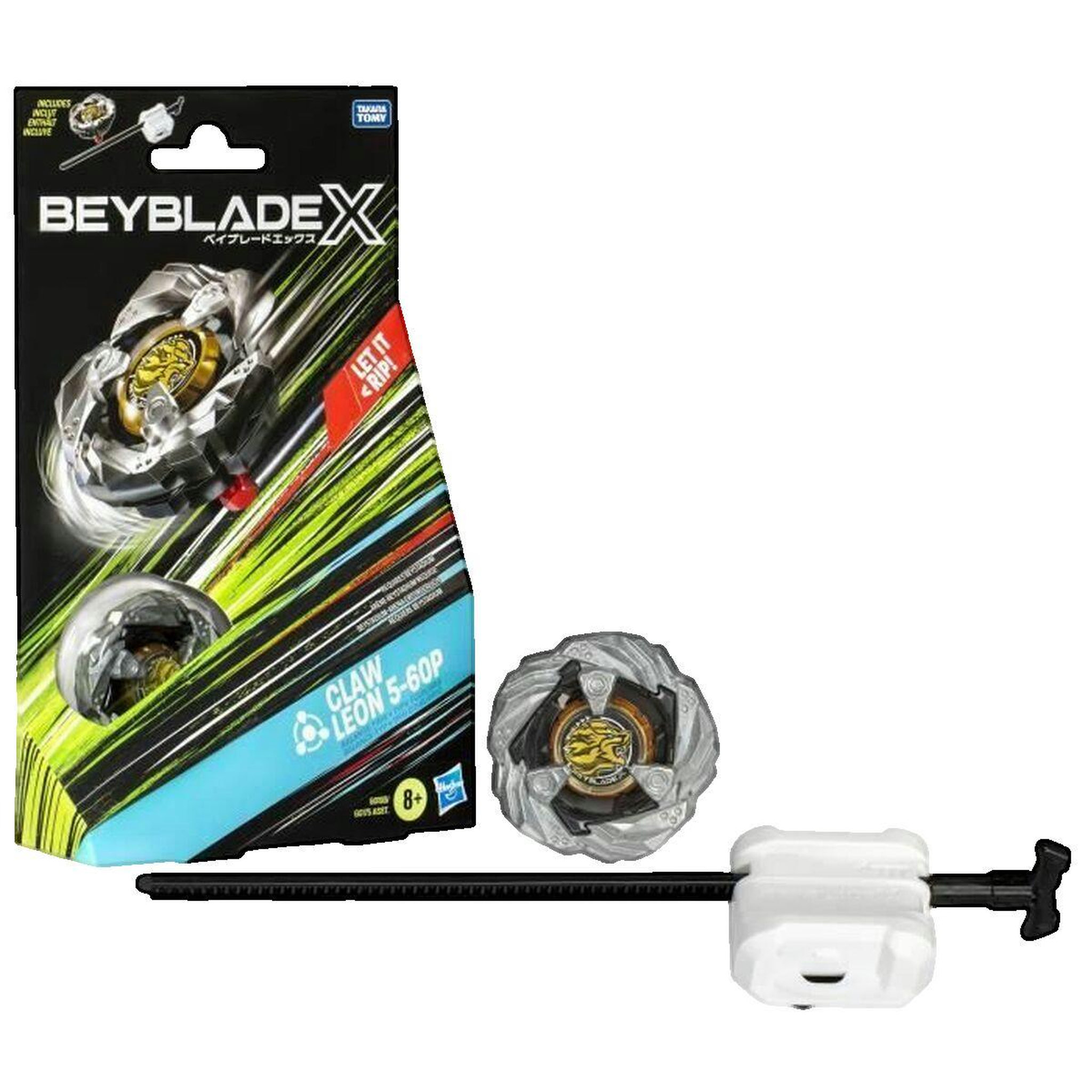 HASBRO Toupie Beyblade Hasbro X Claw Leon Argenté