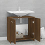 Voir la diapositive 3 : VIDAXL Armoire de bain Chene marron 60x33x60 cm Bois d'ingenierie