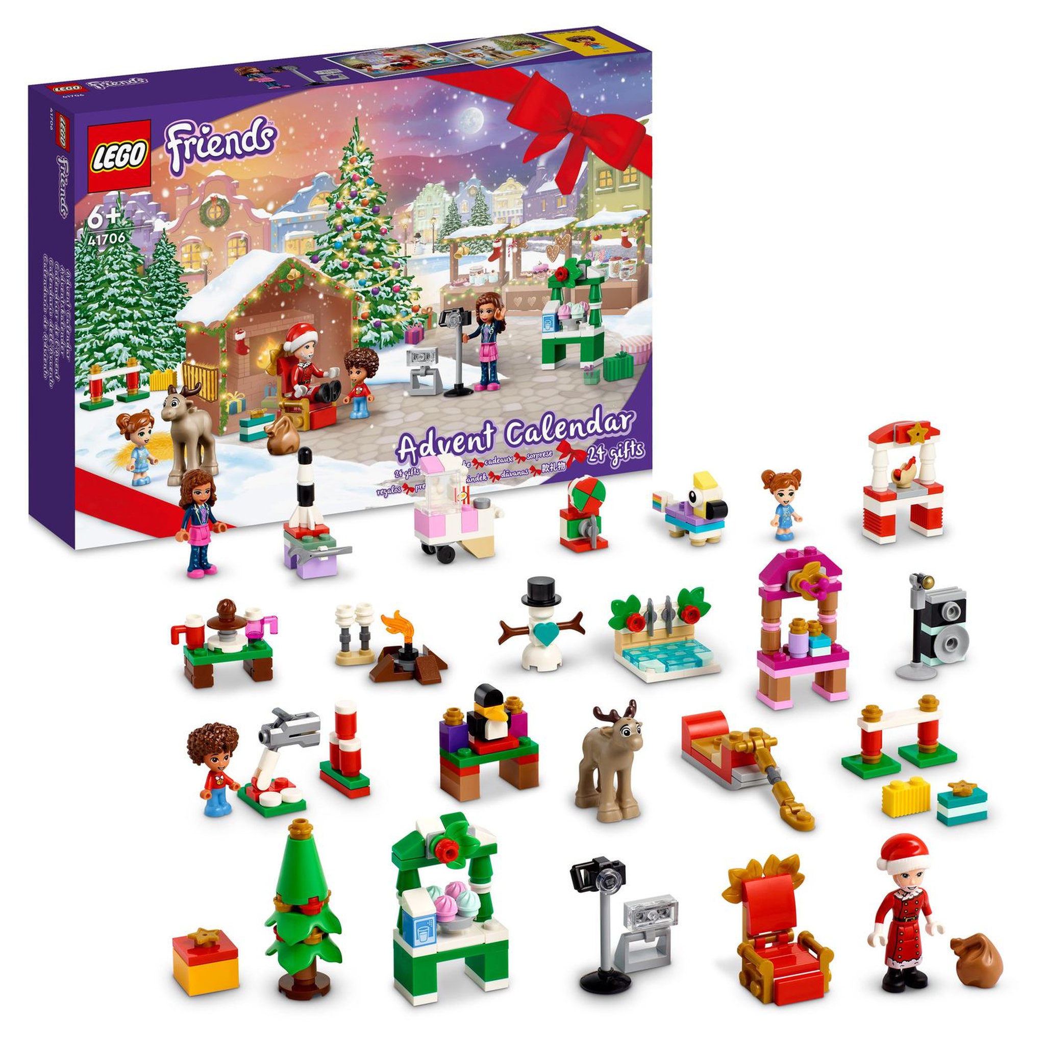 Voir la diapositive 2 : LEGO Friends 41706 Calendrier de l'avent