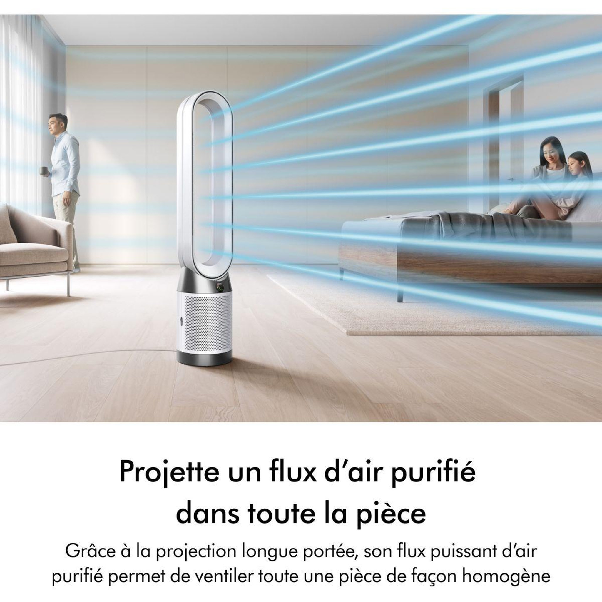 Voir la diapositive 3 : Dyson Purificateur d'air, ventilateur cool pc1 - tp11