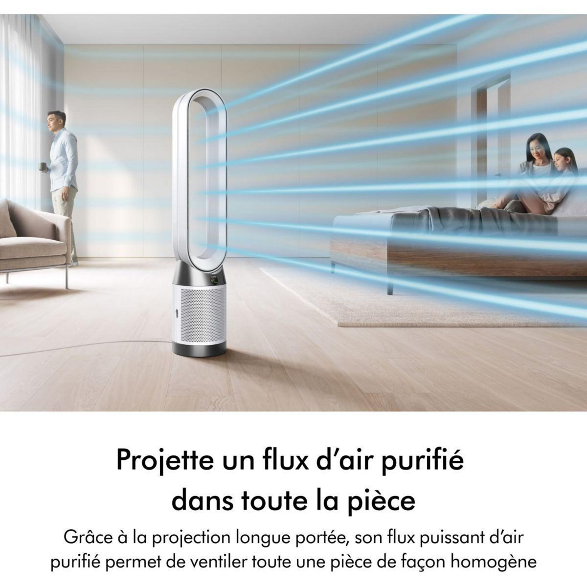 Dyson Purificateur d'air, ventilateur Cool PC1