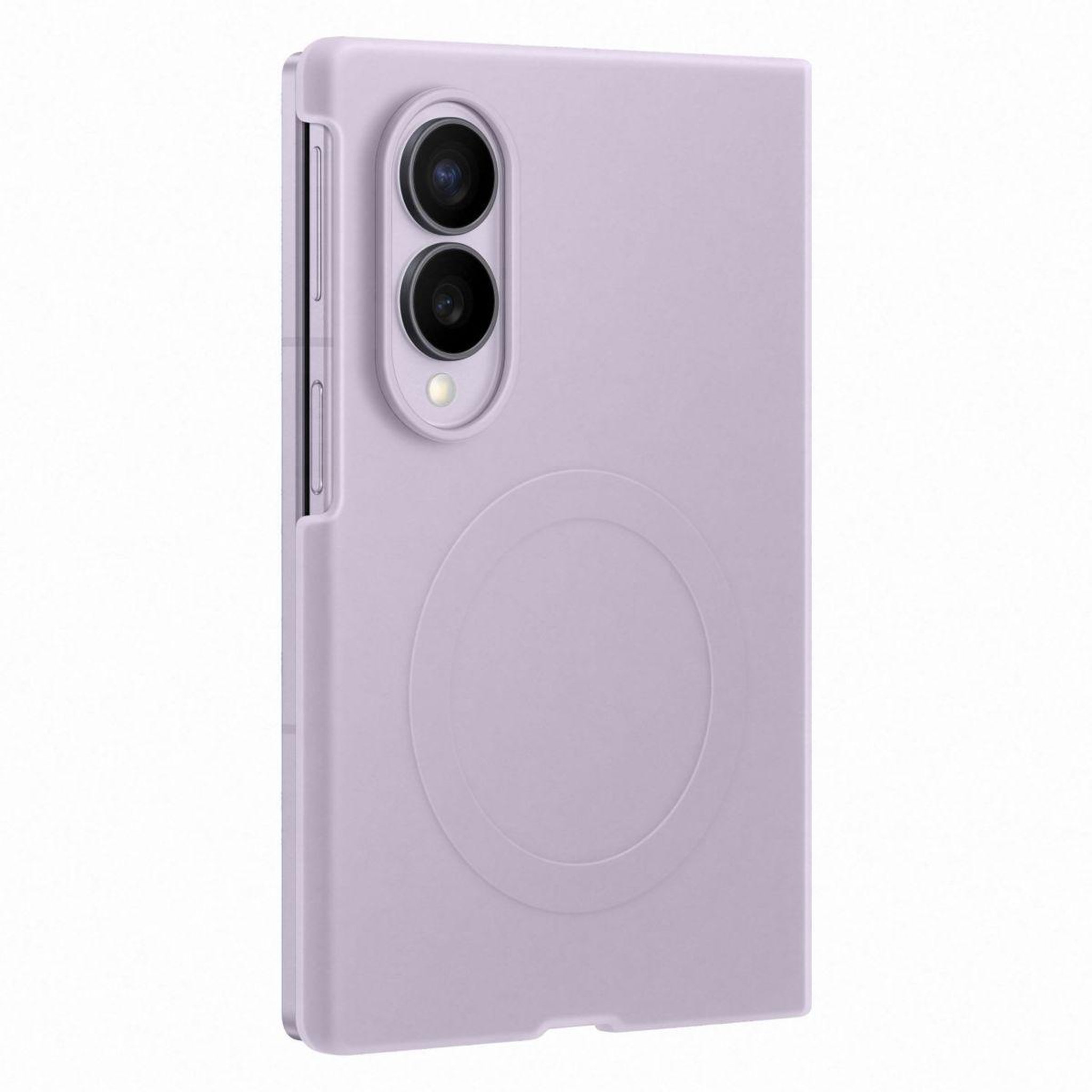Voir la diapositive 2 : Samsung Pack coque silicone magnétique lavande + protège écran fold 8